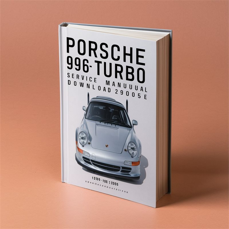 2001-2005 Porsche 996 Turbo Service Repair Workshop Manual PDF