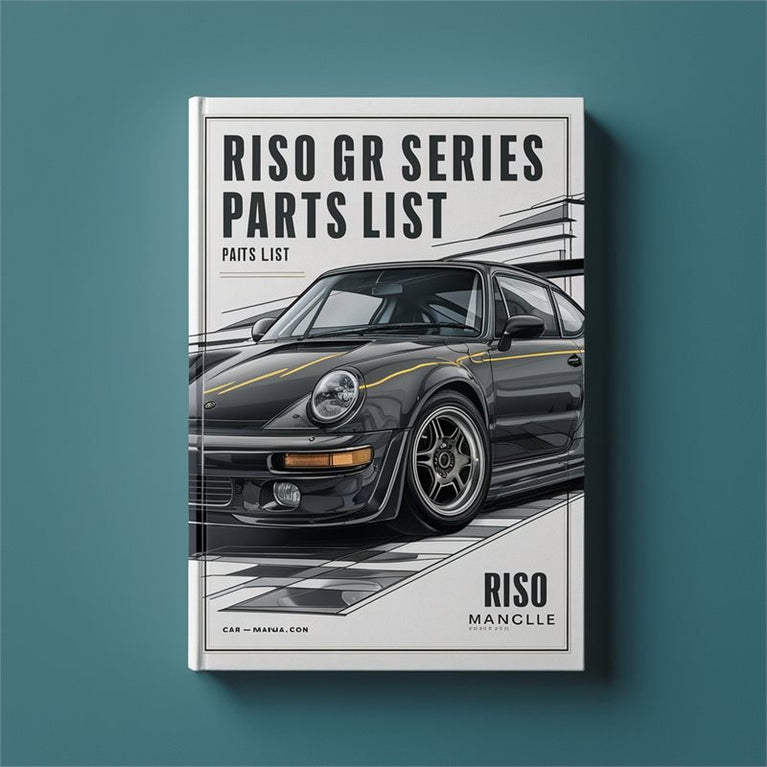 Riso GR Series Parts Catalog PDF