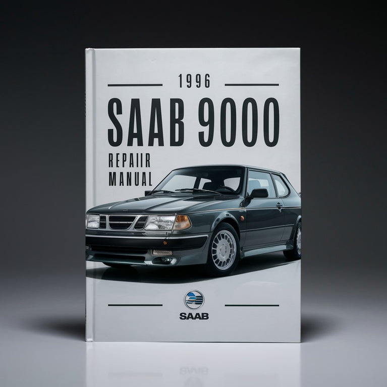 1996 SAAB 9000 Service-Reparaturhandbuch 96