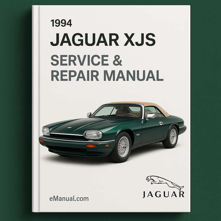 1994 Jaguar XJS Service Repair Manual 94