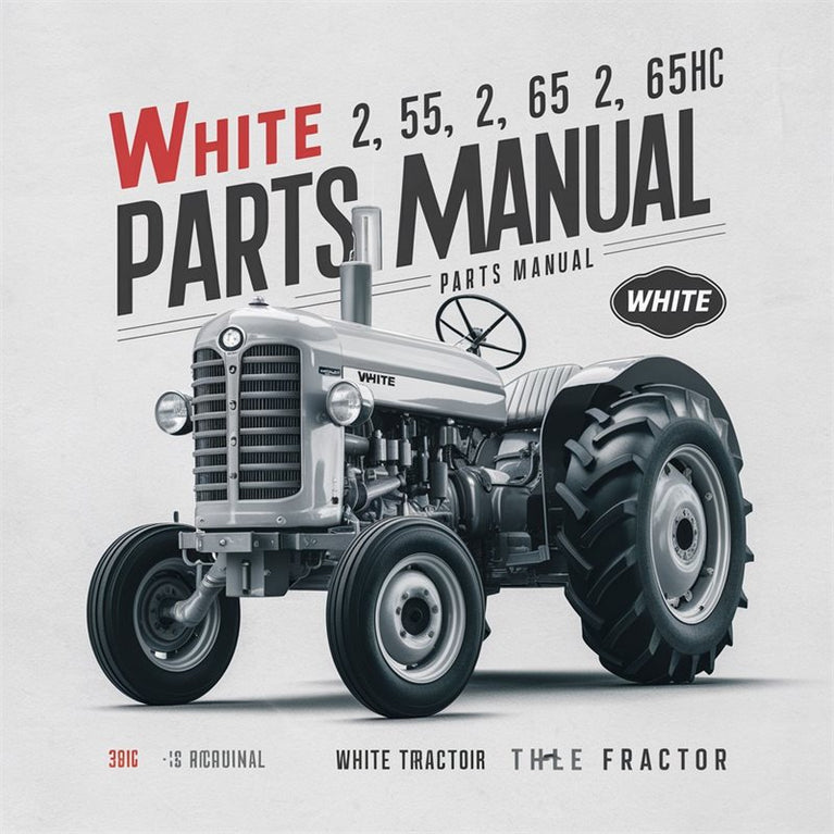 White 2 55 65 65HC Tractors Parts Catalog PDF