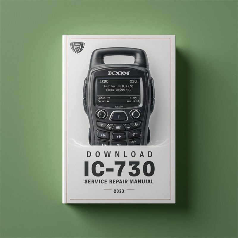 Icom IC-730 Service Repair Workshop Manual PDF
