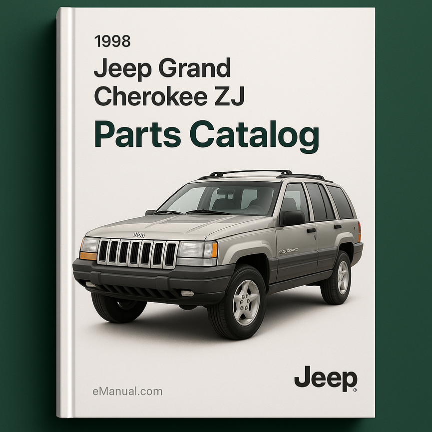 1998 Jeep Grand Cherokee ZJ Parts Catalog