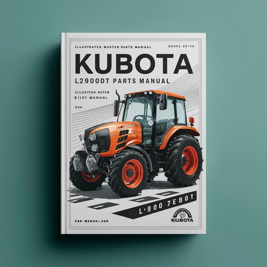 KUBOTA L2900DT Tractor Parts Manual - ILLUSTRATED MASTER Parts List Manual - (HIGH QUALITY PDF EBOOK Manual) - KUBOTA L2900 DT Tractor - Download