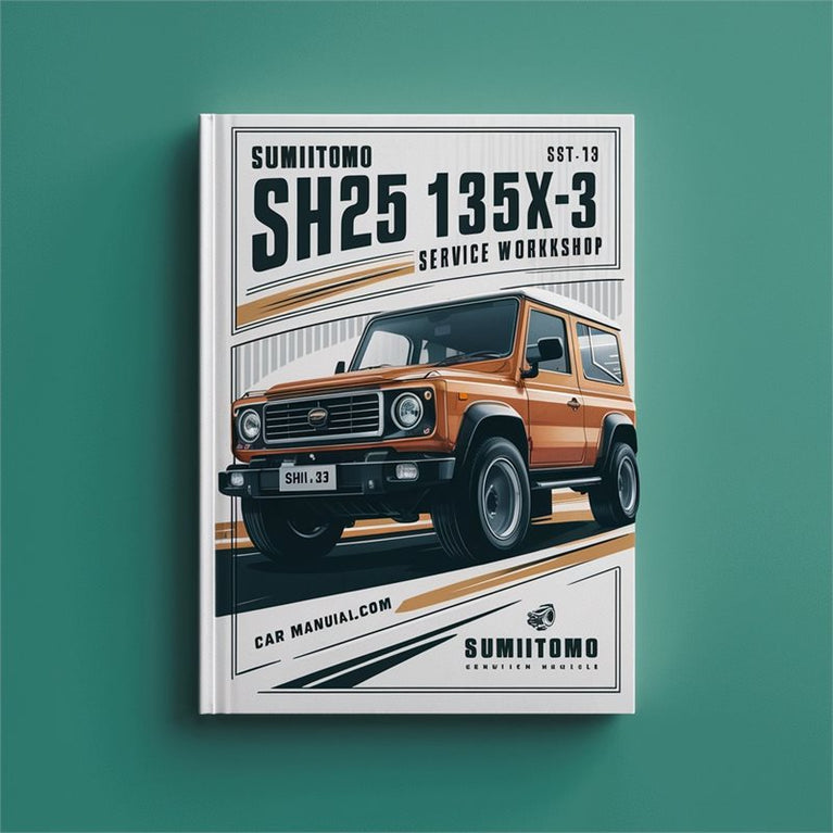 Sumitomo SH125 135X-3 Service Repair Workshop Manual PDF