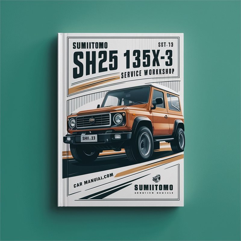 Sumitomo SH125 135X-3 Service Repair Workshop Manual PDF