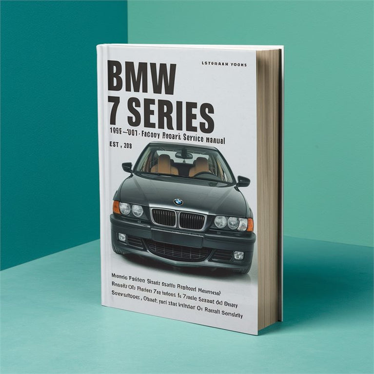 BMW 7 Series 1995-2001 E38 Factory Repair Service Manual PDF