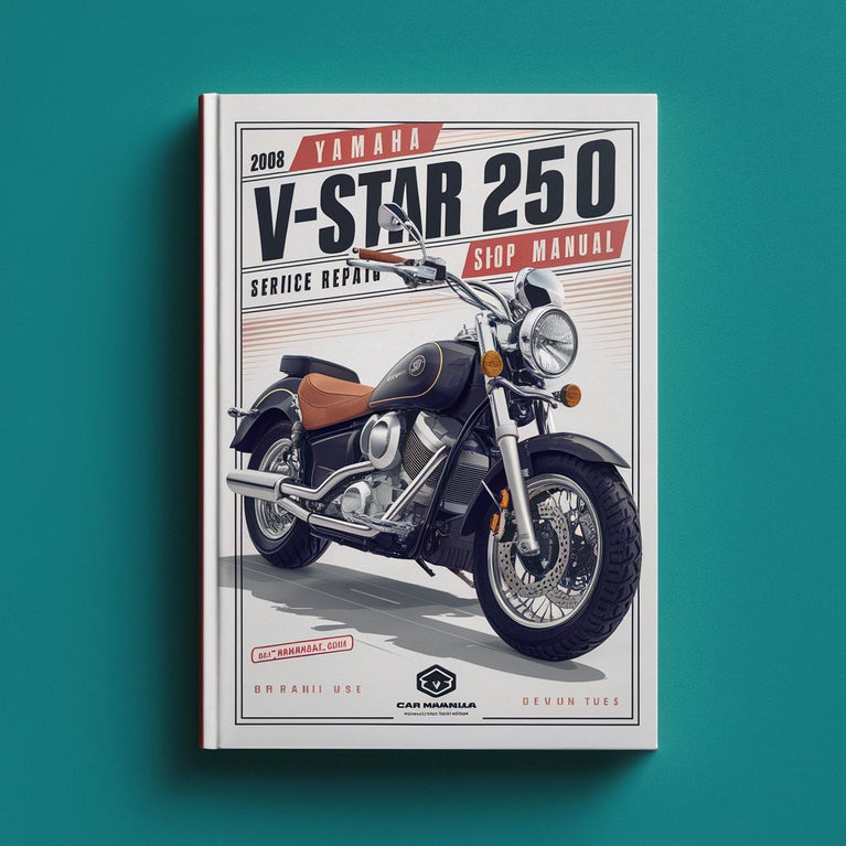 Manual de taller y reparación de la Yamaha V-STAR 250 XV250 2008