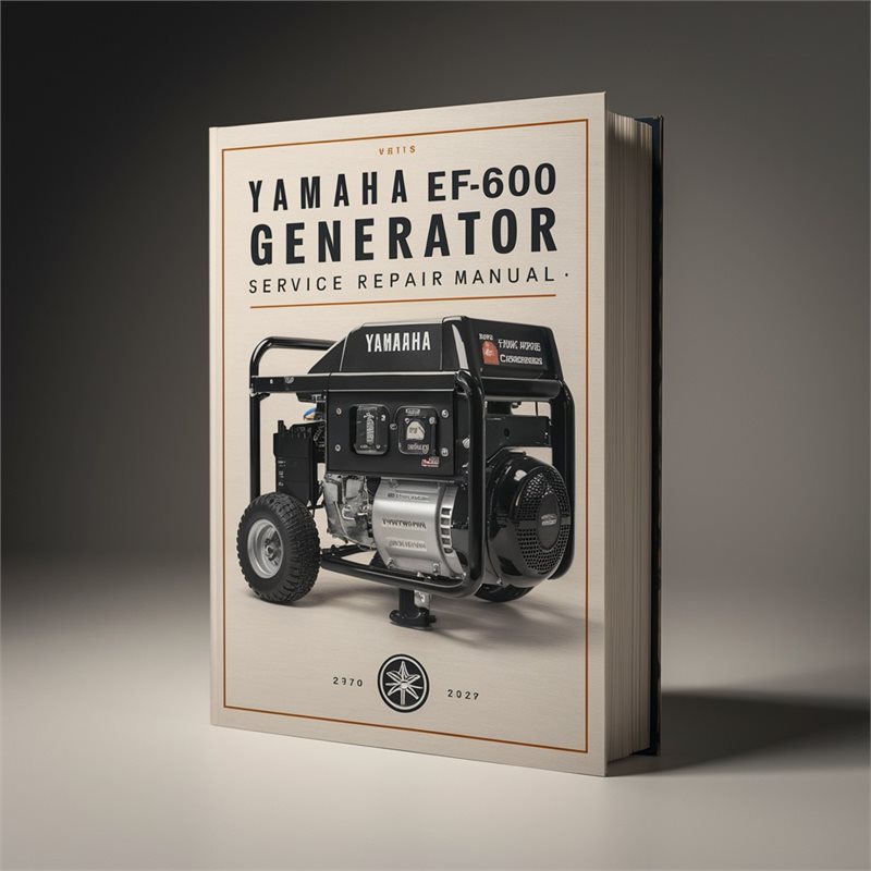 Yamaha EF600 Generator Service Repair Workshop Manual PDF