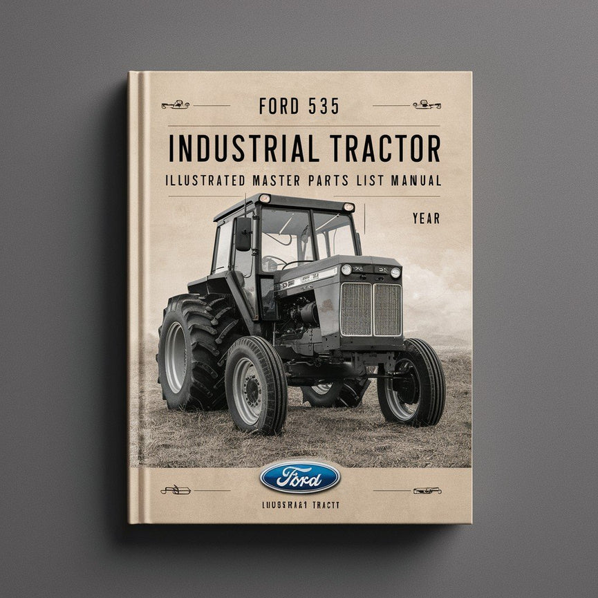 Manual ilustrado de piezas del tractor industrial Ford 535