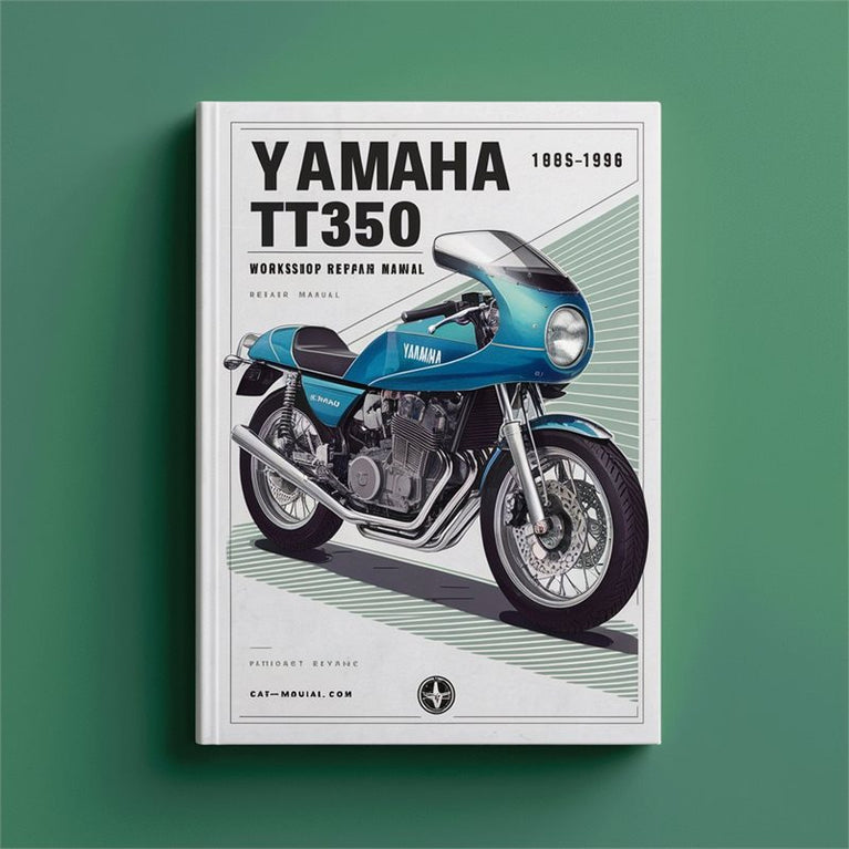 1985-1996 Yamaha TT Models TT350 Service Repair Workshop Manual PDF