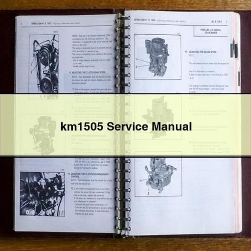 km1505 Service Manual PDF Download