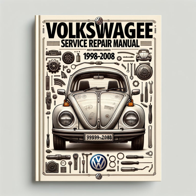 Manual de servicio y reparación del Volkswagen BEETLE 1998-2008