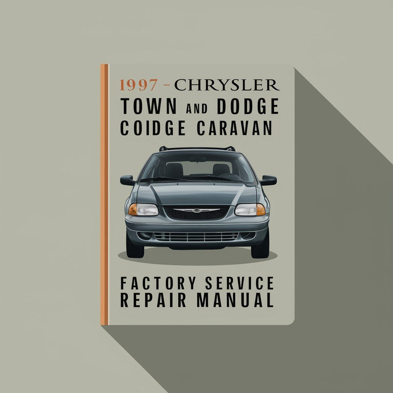 1997 Chrysler Town and Country GS Dodge Caravan Voyager Werkswartungs- und Reparaturhandbuch