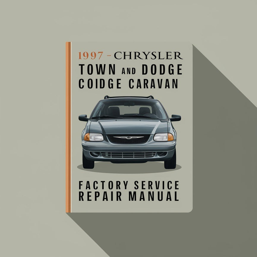 Manual de reparación y servicio de fábrica de Chrysler Town and Country GS Dodge Caravan Voyager 1997