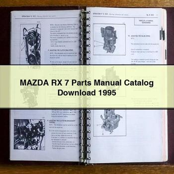 Mazda RX 7 Parts Manual Catalog  1995