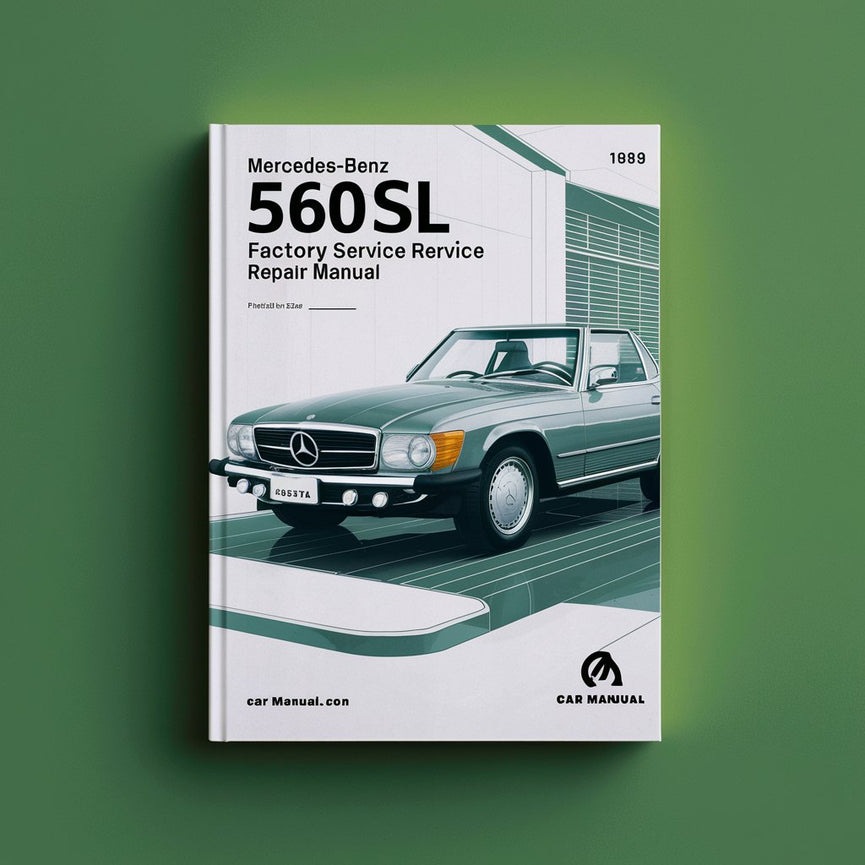 Mercedes-Benz 560SL 1986-1989 Factory Service Repair Manual