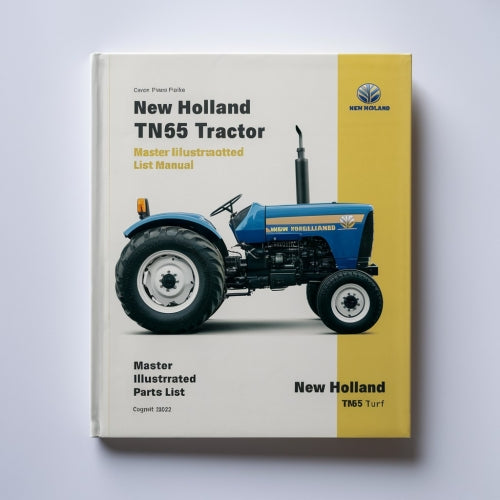 NEW Holland TN65 TURF Tractor MASTER ILLUSTRATED Parts List Manual BOOK