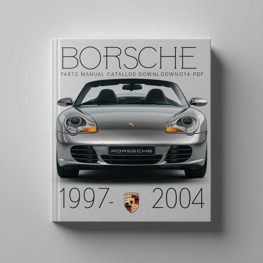 PORSCHE BOXSTER 986 Ersatzteilkatalog 1997-2004