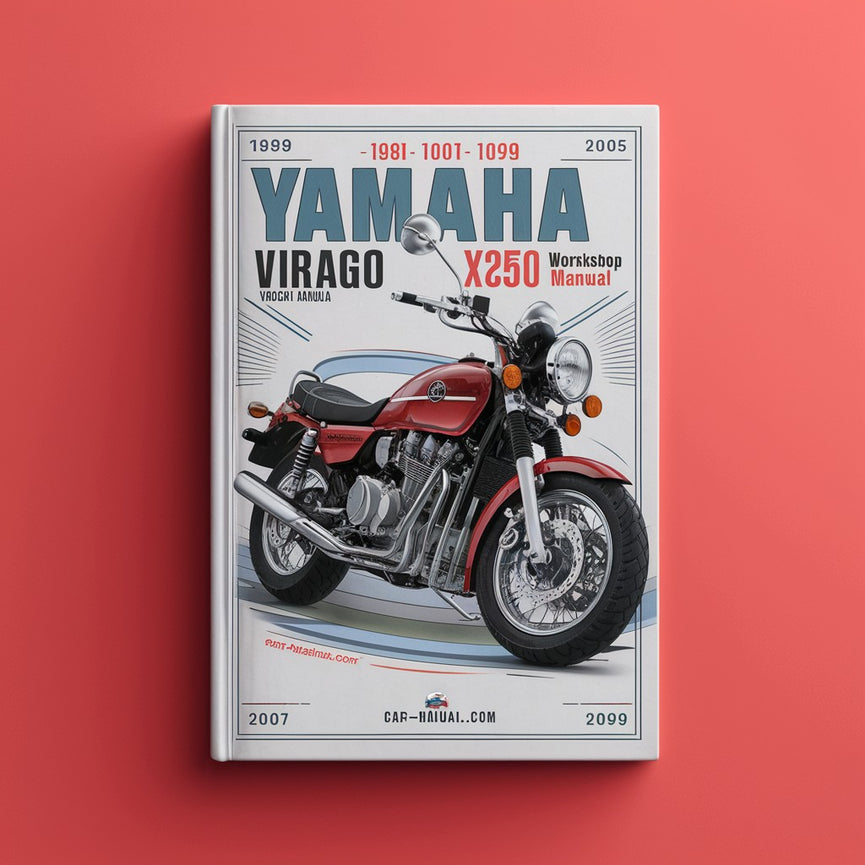 Yamaha Virago XV250 Werkstatthandbuch 1988 1989 1990 1991 1992 1993 1994 1995 1996 1997 1998 1999 2000 2001 2002 2003 2004 2005 2006 2007 2008 2009