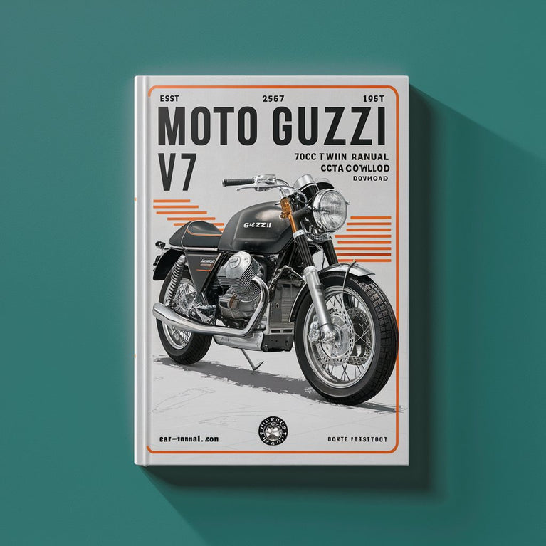 MOTO GUZZI 700CC V7 TWIN Ersatzteilkatalog 1967