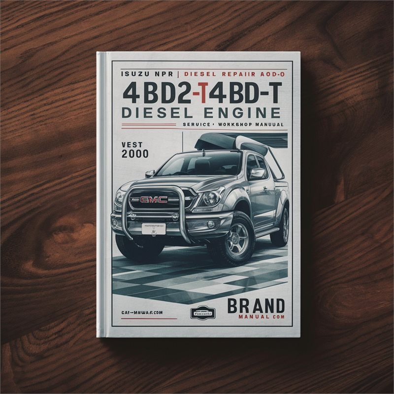 Chevrolet Chevy 4BD2-T 4bd2t 4bd2 T Diesel Engine Isuzu NPR GMC W4 4000 Service Repair Workshop Manual PDF
