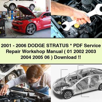 Manual de taller y reparación de servicio de DODGE STRATUS 2001-2006 (01 2002 2003 2004 2005 06)