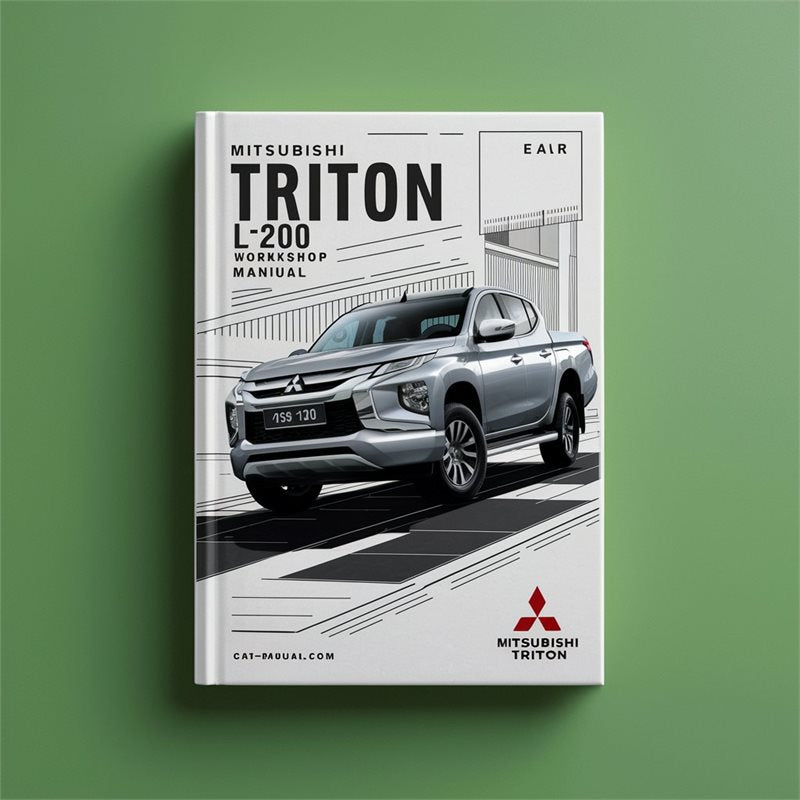Mitsubishi Engines Manuals Triton L200 Service Repair Workshop Manual PDF
