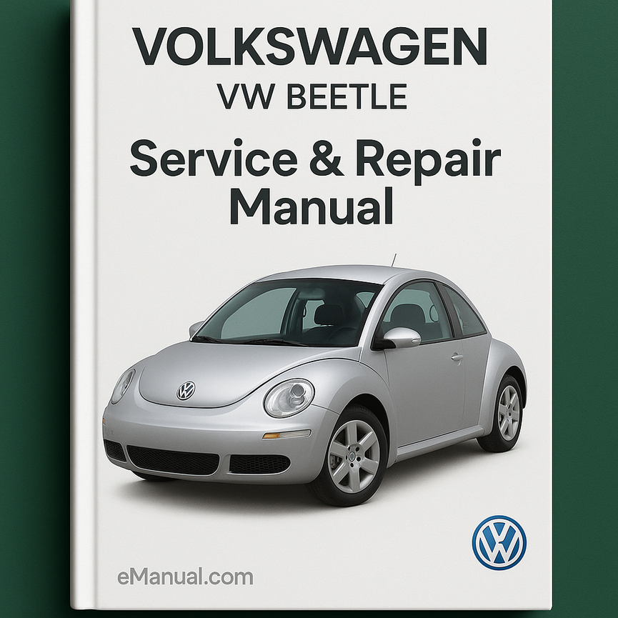 Manual de servicio y reparación de Volkswagen VW BEETLE 1999-2008