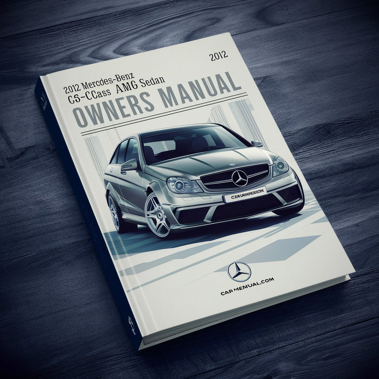 Manual del propietario del Mercedes-Benz Clase C C63 AMG Sedán 2012