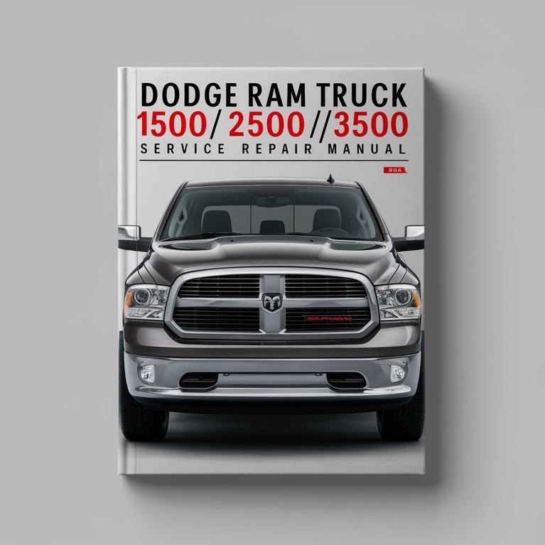 DODGE RAM Truck 1500/2500/3500 Service-Reparaturhandbuch