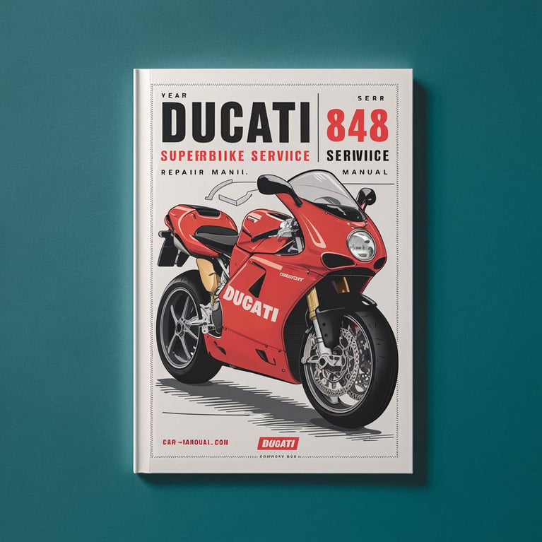 Ducati 848 Superbike Service-Reparaturhandbuch