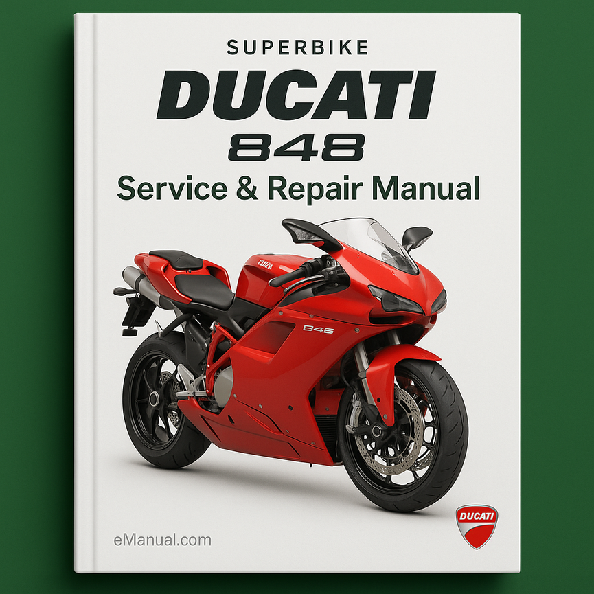 Ducati 848 Superbike Service Repair Manual