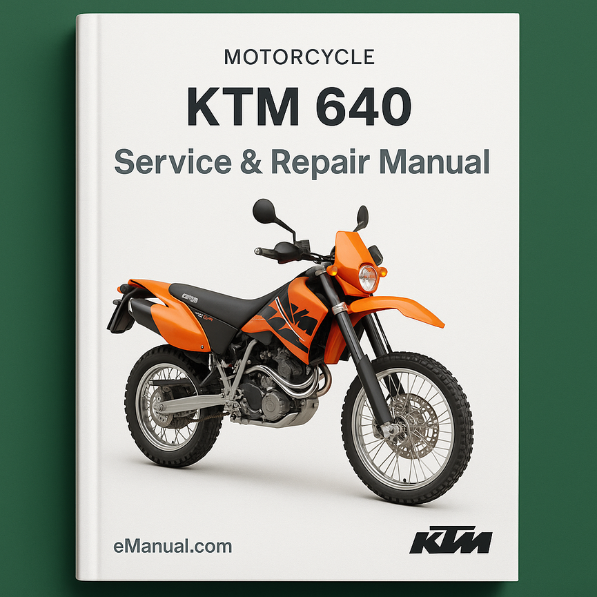 KTM 640 Service Repair Manual