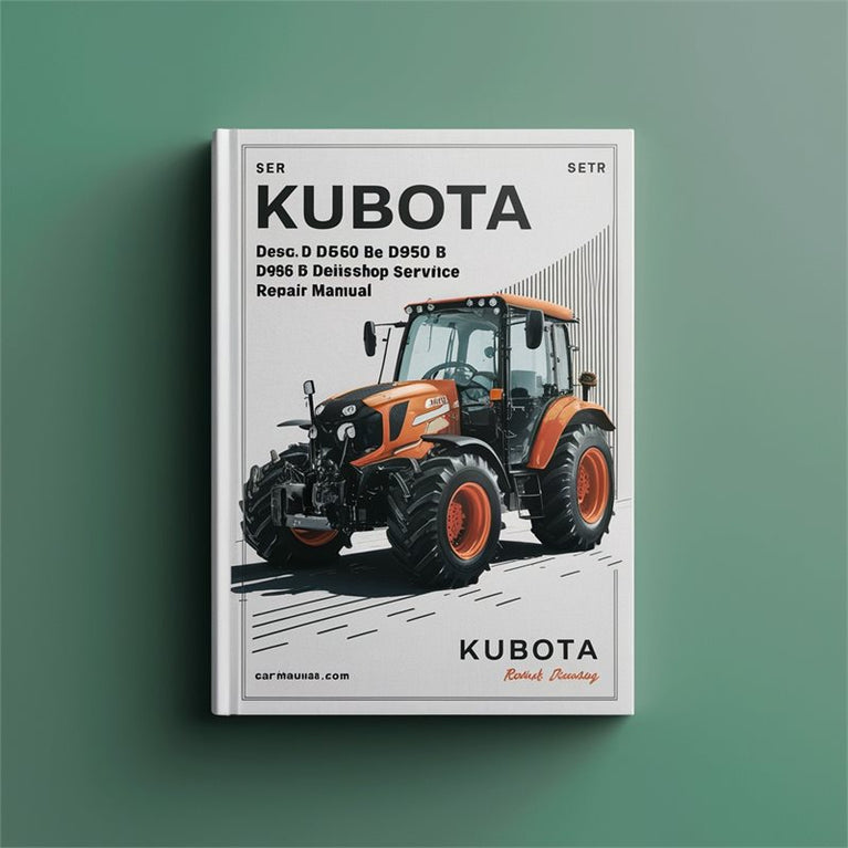 KUBOTA D650 B D750 B D850 B DH850 B D950 B Diesel Engine Workshop Service Manual PDF