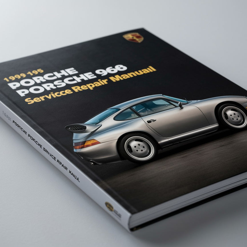 Manual de servicio y reparación del Porsche 968 1992 1993 1994 1995