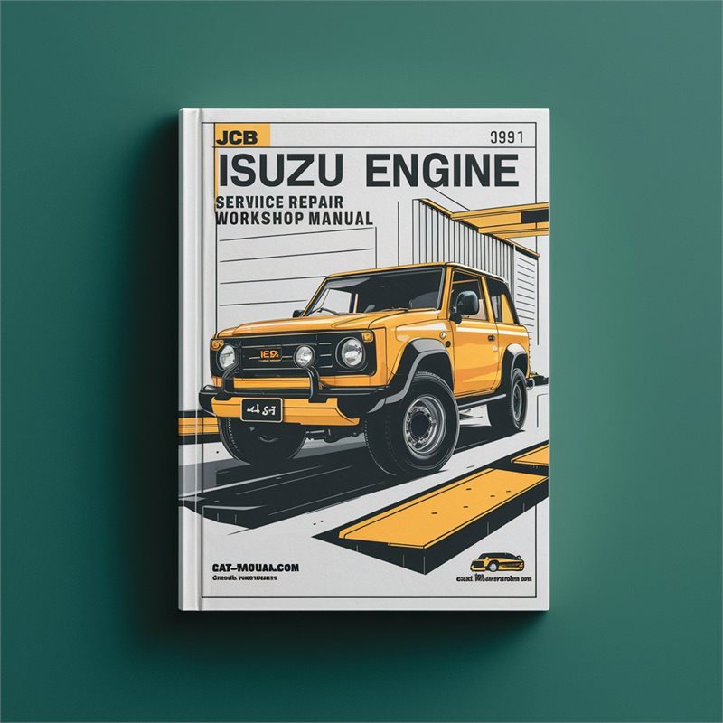 JCB Isuzu Engine -4jg1 Service Repair Workshop Manual PDF
