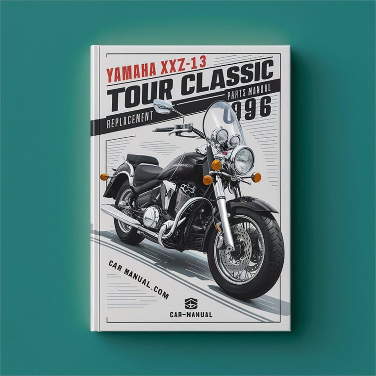 1996 Aprilia Classic Yamaha XVZ13 Tour Replacement Parts Catalog PDF