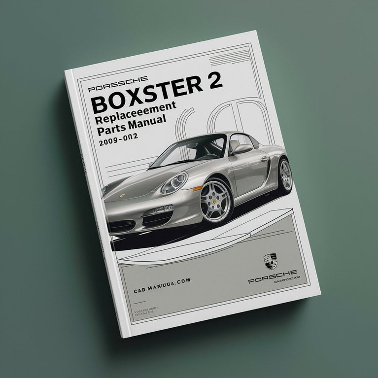 Manual de piezas de repuesto de PORSCHE 987 2 BOXSTER 2009-2012