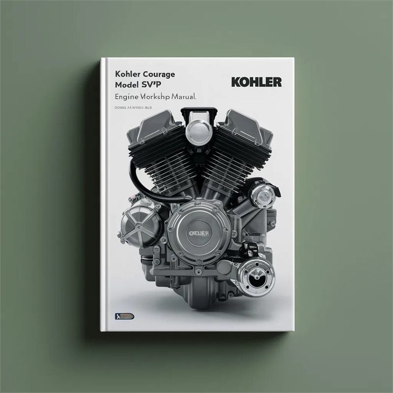 Kohler Courage Series Model SV720 23HP Engine Service Repair Workshop Manual PDF