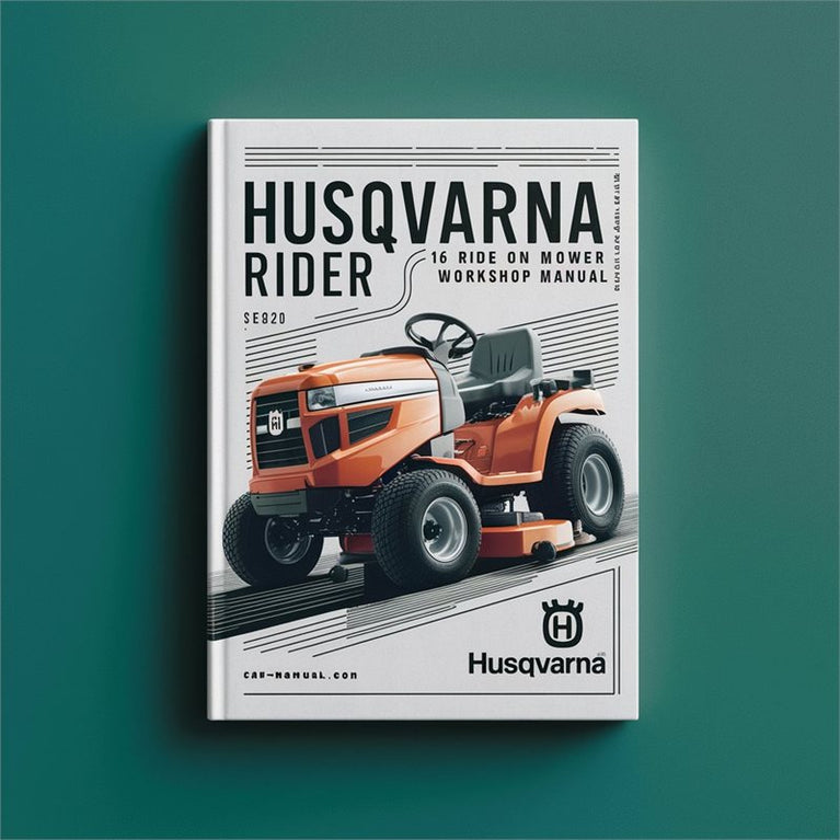 Husqvarna Rider 16 Ride ON Mower Service Repair Workshop Manual PDF
