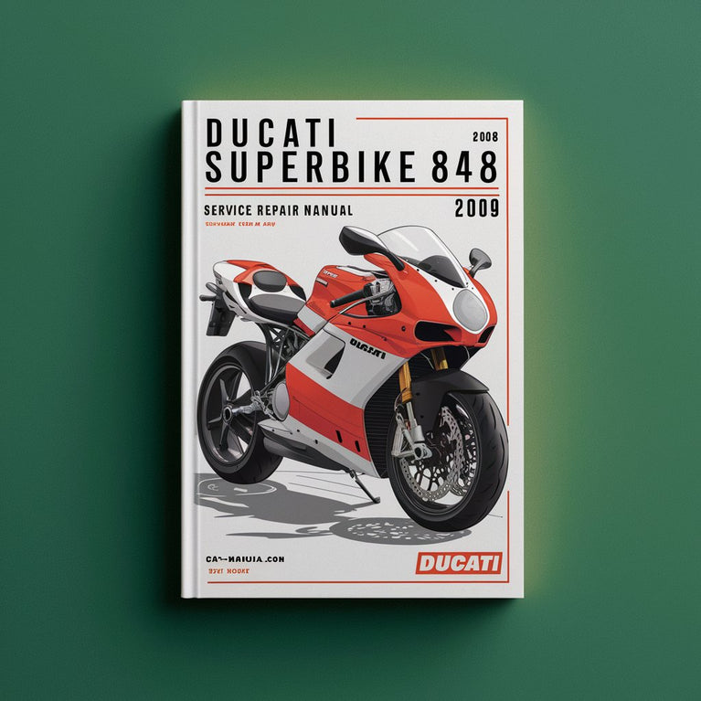 Manual de servicio y reparación de la DUCATI SuperBIKE 848 2008 2009