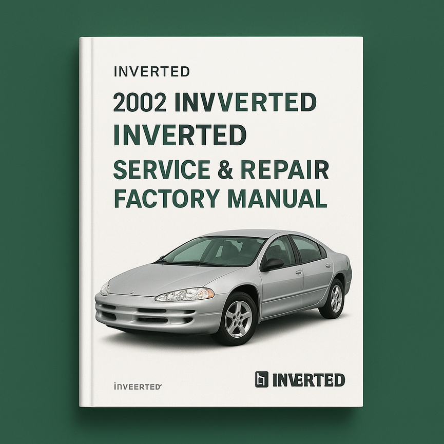 2002 Dodge Intrepid Service- und Reparaturhandbuch des Herstellers
