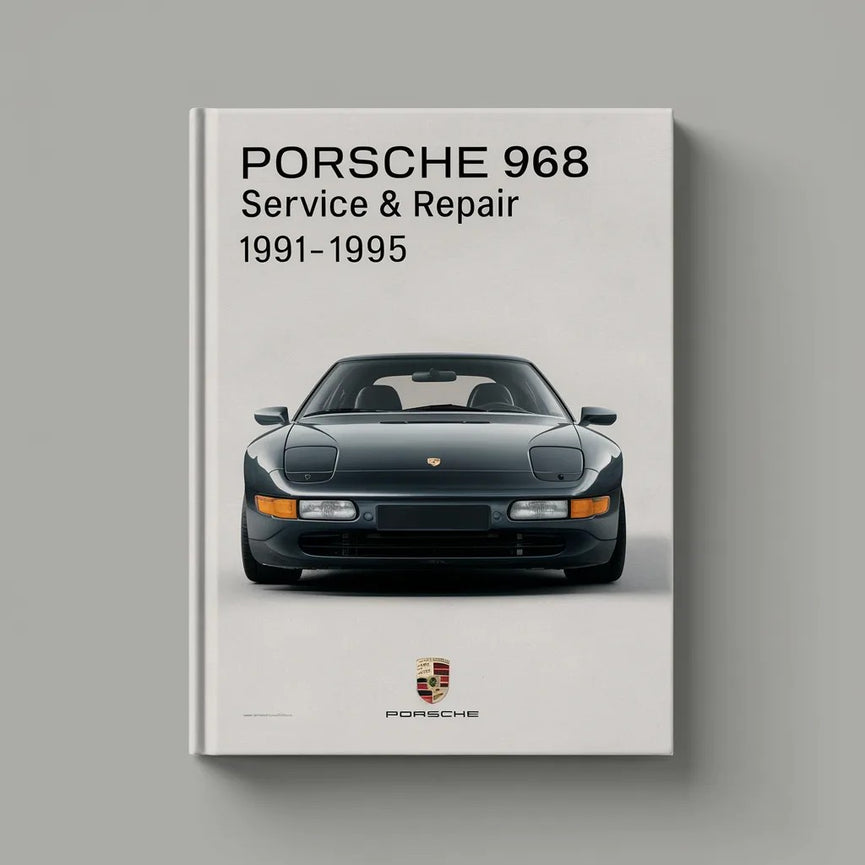 Porsche 968 Wartungs- und Reparaturhandbuch 1991 1992 1993 1994 1995