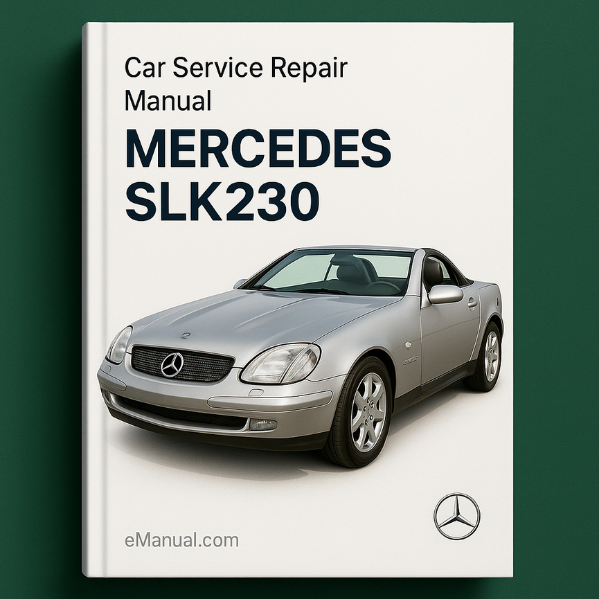 Manual de servicio y reparación del Mercedes SLK230 1998 98