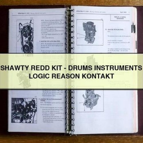 SHAWTY REDD KIT - DRUMS Instruments LOGIC REASON KONTAKT