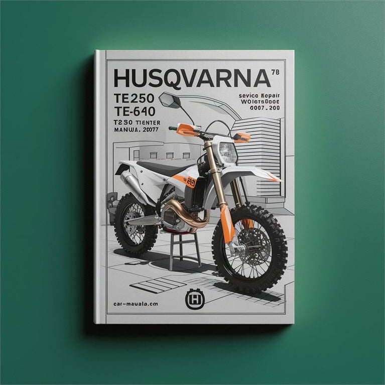 2007-2008 Husqvarna TE Models TE250 TE450 TE510 Service Repair Workshop Manual PDF