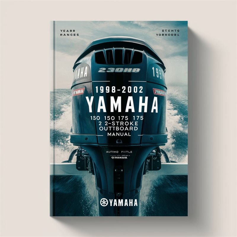 1998-2002 Yamaha 130 150 175 200HP 2-stroke Outboard Service Repair Workshop Manual PDF