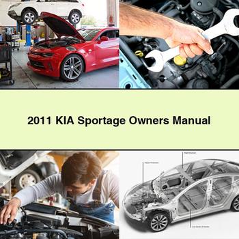 2011 KIA Sportage Bedienungsanleitung