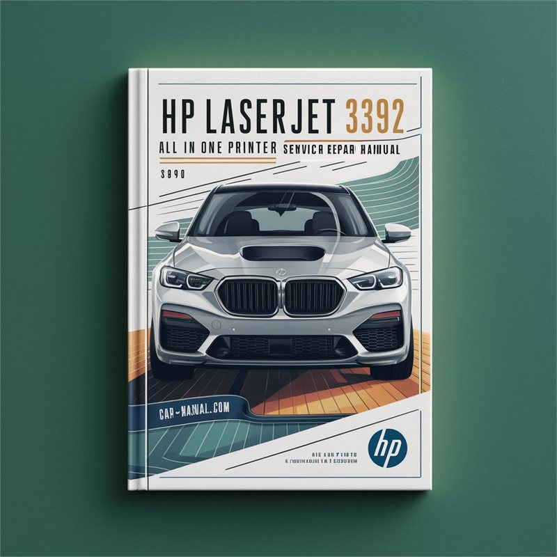HP Laserjet 3390 3392 All One Printer Service Repair Workshop Manual PDF
